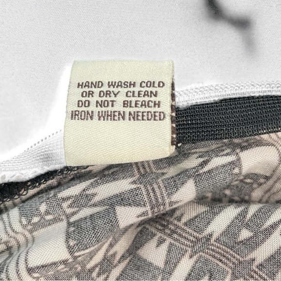 Harmony and Havoc jumpsuit size S black/cream elastic waist side zip closure - Picture 13 of 13